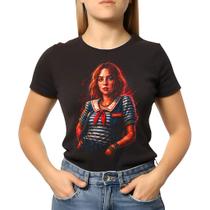 Baby Look Feminina Stranger Things Robin 100% Algodao
