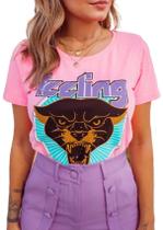 Baby Look Feminina T Shirt Blogueira Papilloo