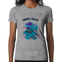 Baby Look Games Inside - Foca na Moda