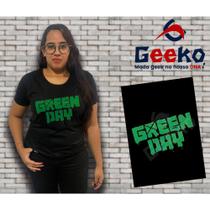 Baby Look Green Day - Punk - Rock - Geeko Baby Look Green Day - Punk - Rock - Geeko
