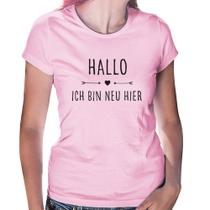 Baby Look Hallo, Ich Bin Neu Hier - Foca na Moda