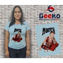 Baby Look Harry Styles 100% Algodão - Pop - Geeko