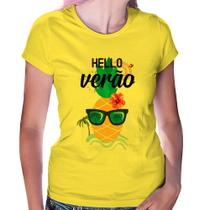 Baby Look Hello Verão - Foca na Moda