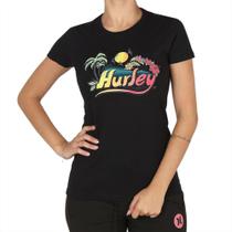 Baby Look Hurley Retro Beach
