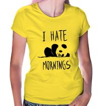 Baby Look I Hate Mornings - Foca na Moda