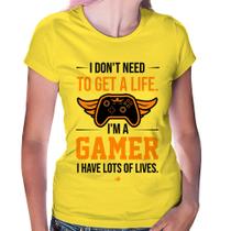 Baby Look I'm a gamer, I have lots of lives - Foca na Moda