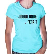 Baby Look Jogou onde fera - Foca na Moda