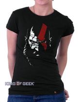 Baby Look Kratos God Of War Blusinha Gamer Nerd Jogo Geek - king of Geek