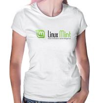 Baby Look Linux Mint - Foca na Moda