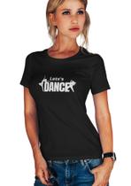 Baby Look Marca In Tune Store Camiseta Estampa Let's Dance Vamos Dançar