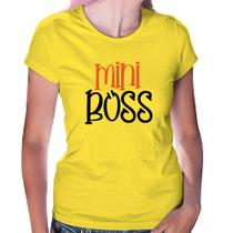 Baby Look Mini Boss - Foca na Moda