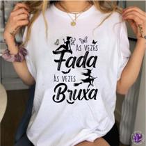 Baby Look Mística as vezes Fada as vezes Bruxa