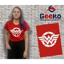 Baby Look Mulher Maravilha - Wonder Woman - Geeko