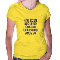 Baby Look Não existe roqueiro quando toca pagode anos 90 - Foca na Moda