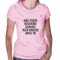 Baby Look Não existe roqueiro quando toca pagode anos 90 - Foca na Moda