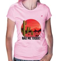 Baby Look Não me toque! - Foca na Moda