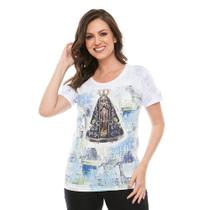 Baby Look Nossa Senhora Aparecida DV12089 Baby Look Nossa Senhora Aparecida DV12089