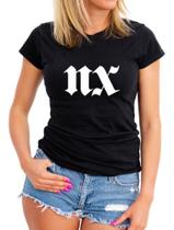 Baby Look Nx Zero Banda Show Camiseta Feminina