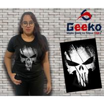 Baby Look O Justiceiro - The Punisher - Geeko Baby Look O Justiceiro - The Punisher - Geeko