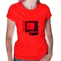 Baby Look Old School Gamer - Foca na Moda Baby Look Old School Gamer - Foca na Moda