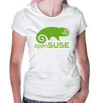 Baby Look openSUSE Linux Logo - Foca na Moda