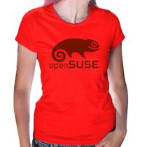 Baby Look openSUSE Linux Logo - Foca na Moda