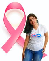 Baby look outubro rosa/novembro azul