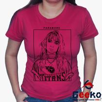 Baby Look Paramore 100% Algodão - Hayley Williams - Rock - Geeko Baby Look Paramore 100% Algodão - Hayley Williams - Rock - Geeko