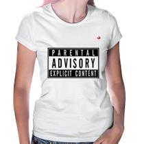 Baby Look Parental Advisory: Explicit Content - Foca na Moda