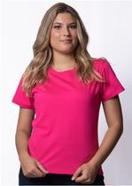 Baby Look Pau a Pique Básica Pink Baby Look Pau a Pique Básica Pink