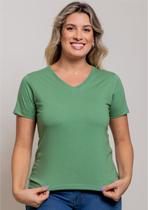 Baby Look Pau a Pique Básica Verde Baby Look Pau a Pique Básica Verde