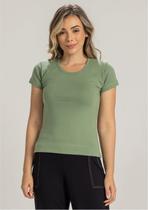 Baby look Pau a Pique Verde Baby look Pau a Pique Verde