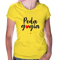 Baby Look Pedagogia por amor - Foca na Moda