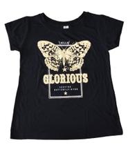 Baby Look Plus Size Borboleta Glorious Tshirt Variadas Cores BM