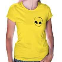 Baby Look Pocket Alien - Foca na Moda