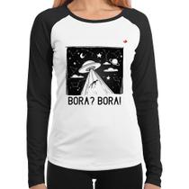 Baby Look Raglan Bora Bora! Manga Longa - Foca na Moda Baby Look Raglan Bora Bora! Manga Longa - Foca na Moda