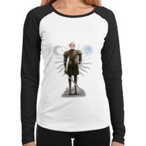 Baby Look Raglan Brienne of Tarth Manga Longa - Foca na Moda