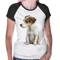 Baby Look Raglan Cachorro Jack Russell Terrier - Foca na Moda