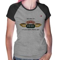 Baby Look Raglan Central Perk - Foca na Moda