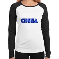 Baby Look Raglan Chega Manga Longa - Foca na Moda Baby Look Raglan Chega Manga Longa - Foca na Moda