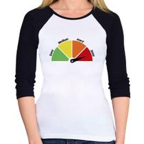 Baby Look Raglan Easy, Medium, Hard, 2020 Manga 3/4 - Foca na Moda Baby Look Raglan Easy, Medium, Hard, 2020 Manga 3/4 - Foca na Moda