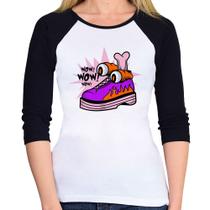 Baby Look Raglan Forever Cool Manga 3/4 - Foca na Moda