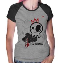 Baby Look Raglan I am the storm - Foca na Moda Baby Look Raglan I am the storm - Foca na Moda