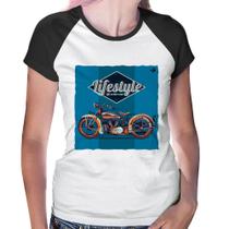 Baby Look Raglan Life on the road - Foca na Moda Baby Look Raglan Life on the road - Foca na Moda