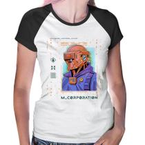 Baby Look Raglan Metaverse Corporation - Foca na Moda