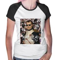 Baby Look Raglan Napoleão bom na party - Foca na Moda