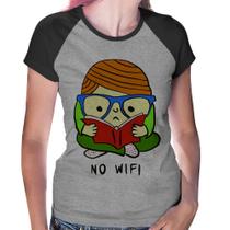 Baby Look Raglan No Wifi - Foca na Moda