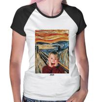 Baby Look Raglan O grito 2020 - Foca na Moda Baby Look Raglan O grito 2020 - Foca na Moda