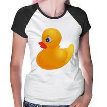 Baby Look Raglan Patinho de Borracha - Foca na Moda