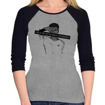 Baby Look Raglan Pelo fim do futebol moderno Manga 3/4 - Foca na Moda Baby Look Raglan Pelo fim do futebol moderno Manga 3/4 - Foca na Moda